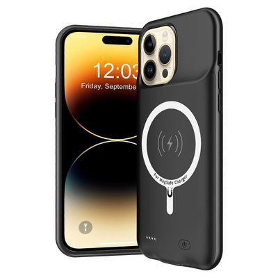 D98S 8500mAh magneettinen latauskotelo iPhone 14 Pro Max suojaavalle akkukotelolle naarmuuntumaton teho