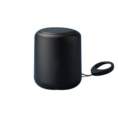 Yunshu Mini Bluetooth 5.0 bærbare højttalere USB 2.0 vandtæt obsidian sort