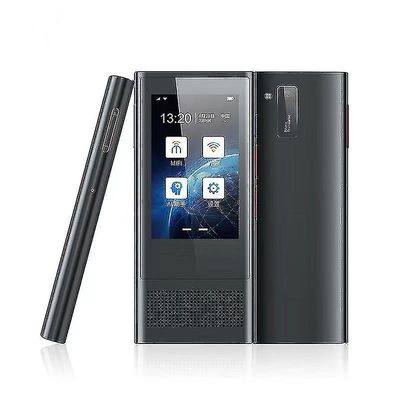 W1 3.0 Bf301 tekoälyn kääntäjä 3.1 tuuman kosketusnäyttö 117 kieltä tukee 4g offl