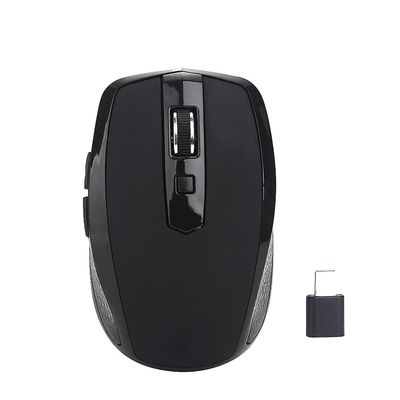 2.4ghz Tyyppi C Langaton Hiiri Usb C Hiiret Macbook / Pro Usb C Laitteet Black
