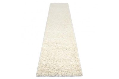 RugsX Tæppe, Runner SOFFI lurvet 5cm creme - til køkkenet, gangen fløde 60x250 cm