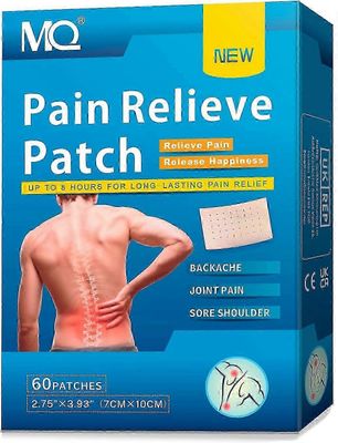 60 kpl lämpöhoitolaastaria kipua lievittäviin laastareihin, 24 tunnin pitkäkestoinen kivunlievitys selän, polven, nivelen, niskan, olkapään ja liha...