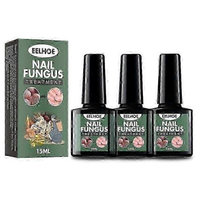 3X Extra Strength Kynsien korjausneste Varpaankynsien ja kynsien liuos Varpaankynnet ja kynnet Korjaa vaurioituneet ja värjäytyneet kynnet Luonnoll...