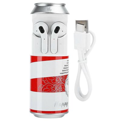 Coosilo Trådløst Bluetooth-headset kan Tws5.0 Sports Binaural Stereo Sport Headset hvid