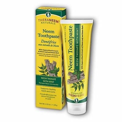 Organix South TheraNeem Naturals Mint Tannkrem, 4.23 Oz (Pakke med 1)