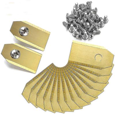 45 kpl titaaniveitsen teriä kaikille Husqvarna Automower -robottinurmikolle