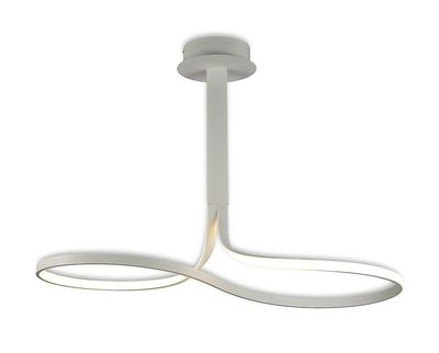 Inspired Lighting Nur Semi Flush Loft Høj 40W LED 3000K, 3200lm, Dæmpbar hvid, matteret akryl