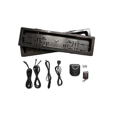 EU-rekisterikilpi auton rekisterikilpi suljin auton numero rullakaihtimen kansi kaukosäädin piilokansi suljettu Musta