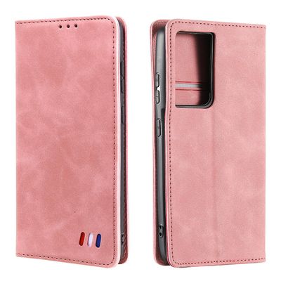 Etui til Samsung Galaxy S20 Ultra Cover Magnetisk lukning tegnebog Bog Flip Folio Stand View Læder cover Stødsikker - Rosegold