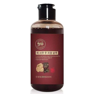 Unbrand 300ml Polygonum Multiflorum Hvit til svart sjampo Herbal Shampoo Effektiv