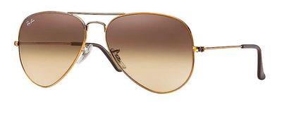 Ray-Ban Ray Ban Aviator solbriller RB3025-9001A5-58 bronze/brun/pink