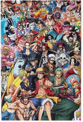 LINCMAN Animehahmot Maisema 1000 kpl Palapeli Palapeli Pojat ja tytöt Palapeli Aikuisten palapeli Palapeli Kodin sisustus Palapeli 1000PCS B Palape...