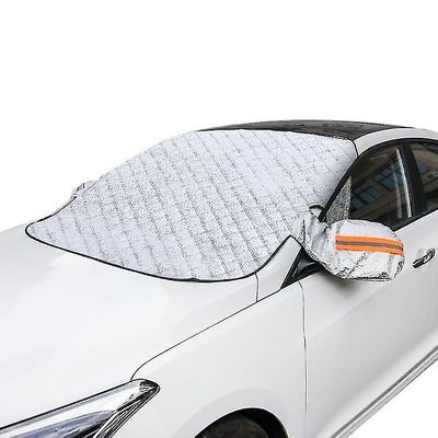 Yunshu Bil forrude Cover aluminiumsfolie Vinter bil forrude magnetisk dækning 125*230cm