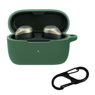 Stötsäkert skyddsfodral för Jabra Elite 85t True Wireless Wear-resistant Sleeve Grön