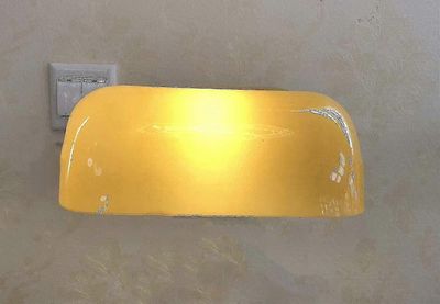 korvaava pankkiirin lampun varjostin pöytävalaisin lasivarjostin monivärinen korvaava lasivarjostin pöytävalaisimelle keltainen