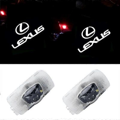 2 osaa soveltuvat Lexus LS RX ES IS LX Lexus Door Projection Atmosphere -lamppuun