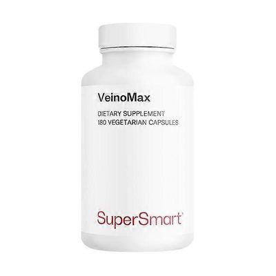 SuperSmart SA SuperSmart VeinoMax ravintolisä - 180 kasviskorkki.