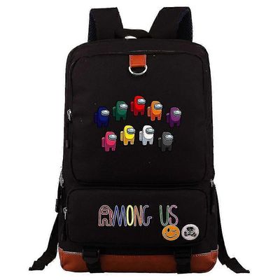 Jasoup Meistä nuorten opiskelijakoululaukku Suuren kapasiteetin reppu 09 (musta)