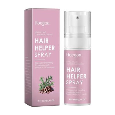 Hair Helper Spray, Hair Helper Growth Spray, Hiusten kasvuseerumi biotiinirisiiniöljyllä, Täyteläisemmät hiukset - korjaa ohenevia hiuksia 1pcs
