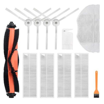 For Xiaomi Mijia G1 Robot støvsuger tilbehør 13pcs til Xiaomi Mijia G1 hovedbørste
