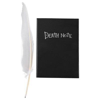 Muoti Anime Teema Death Note Cosplay Muistikirja Uusi Koulu Suuri Kirjoituspäiväkirja 20,5 cm * 14,5 cm Musta