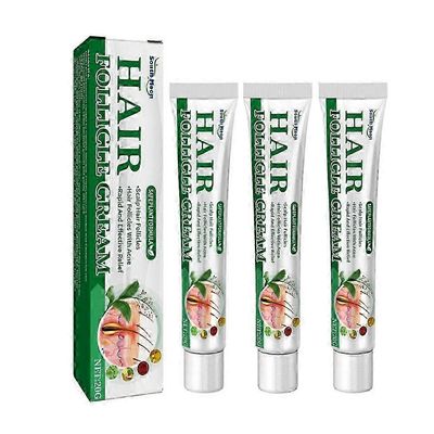 3 kpl hiusfollikkelikerrointa, follikuliittia ja ihotulehdusta hoitava antibakteerinen voide