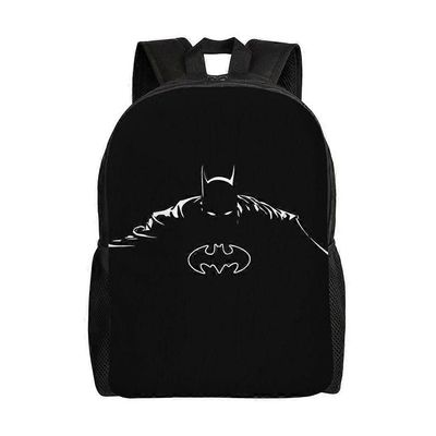 Batman Monipuolinen Reppu Pestävä rento tyyli Koulun opiskelijareppu Trendikäs Oxford-kangas tietokonelaukku Unisex-hjka2658