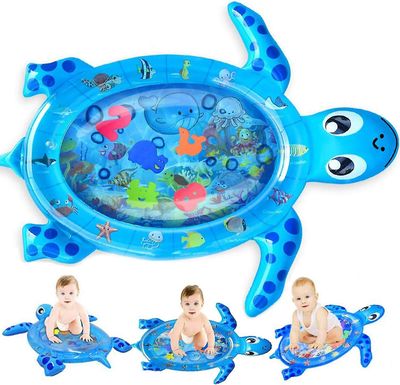 mage tid vann matte spedbarn baby leketøy oppblåsbar spille matte for spedbarn og småbarn 3 6 9 måneder nyfødt jente gutt