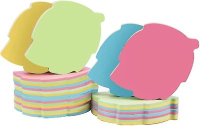 1000 ark blandet 4 farve bulk salg Sticky Memo Post Memo Note Tape Self Stick Notes Leaf