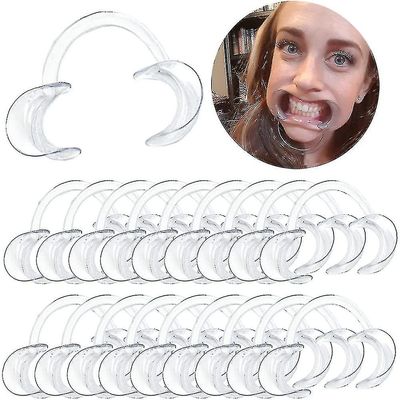 30-pakkaus hampaiden poskikelauslaite, ammattimainen autoklaavissa oleva suun avaus, 100% BPA-vapaa, hammaslääkärille - koko M -wf-yuyu