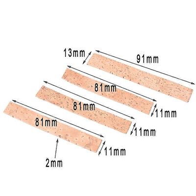 4kpl erä Erikokoinen klarinetti Korkkiliitos Korkit levyt saksofoneille Soittimet Lisätarvikkeet 4pc