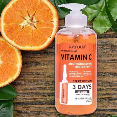 500ml C&VE-vitamiini kasvoseerumi VC hedelmähappoa kirkastava korjaus ikääntymistä estävä kehon olemus alfahydroksihapot (AHA) essence 500ml VC and...