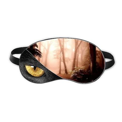 Rød mørk skovbrug Videnskab Natur Natur Landskab Eye Head Rest Mørk Kosmetologi Shade Cover