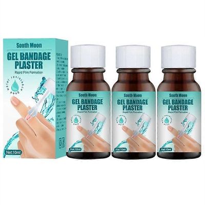 1-3 kpl ihon nestemäinen kipsi, vedenpitävä geelinestemäinen side, vedenpitävä ja nopeasti kuivuva 1PC