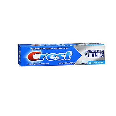 Crest Tandsten Beskyttelse Tandpasta Kridtning Cool Mynte, 5,7 Oz (Pack af 1)