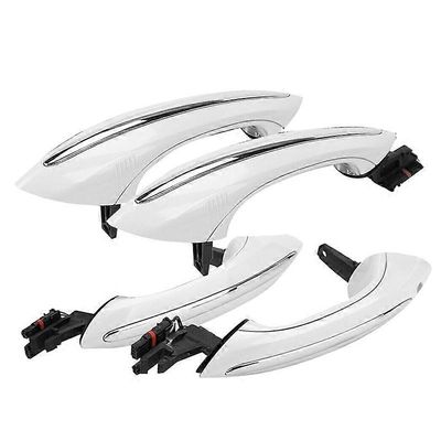 4kpl ulko-oven kahvan vedinsarja induktiivinen älyavain BMW 5 6 7 -sarjalle F07 F10 F11 F06 F12 F13 Valkoinen