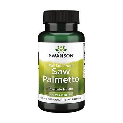 Swanson Saw Palmetto, 540mg 100 capsules