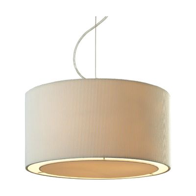 Firstlight Lighting Clio 3 Let rundt loft vedhæng Krom, Fløde, E27
