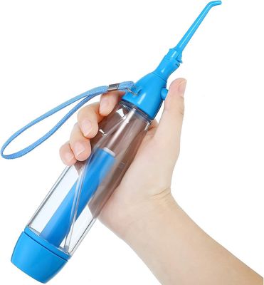unbrand Vann tanntrådholder for tenner Oral Irrigator Vann Teeth Cleaner Ikke elektrisk Portable Rimelig Oral Irrigator Cordle gave SWHY Blå