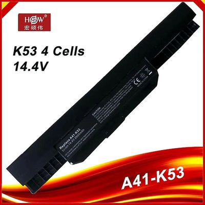 Laptop-batteri 14.4V A41-K53 for ASUS X54HR X54C X54H A54C X54HY A54H-serien