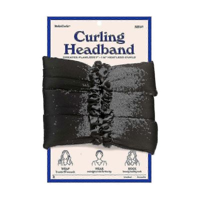 Robecurls, kuumuudeton hiuskiharrin lämpöttömät kiharat Pääpanta musta