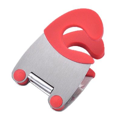 Gryde sideklip rustfrit stål Anti-skoldning skeholder