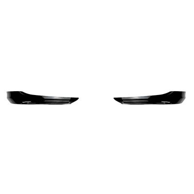 For 3-serie E90 E91 320i 330i 2009-2012 Glanset svart front støtfanger leppevinkel diffusor splitter spoiler beskytter