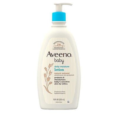 Aveeno Baby päivittäinen kosteusvoide luonnollisella kolloidisella kaurapuurolla, 18 fl. oz