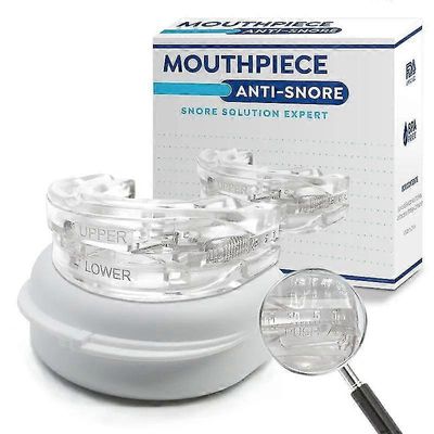 Uniapnea- ja kuorsauslaite kuorsausta ehkäisevällä suusuojalla parantaa unta ja bruksismin lievittämistä 1PCS