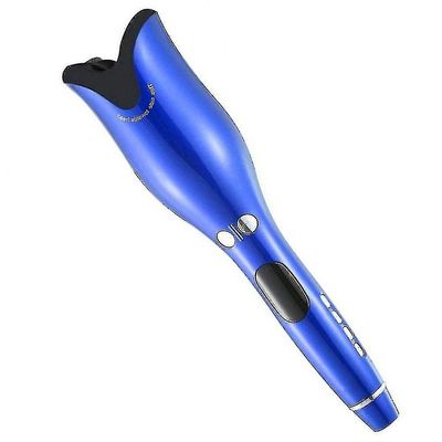 Automatisk Curling Iron Air Curler Air Spin Wand Curl Magic Hair Curler|curling Strygejern (blå)