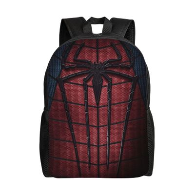 Spider Man -reppu, aikuisten lasten yksinkertainen kevyt vapaa-ajan reppu lapsille opiskelija, matkareppu kannettava tietokone reppu college-työret...