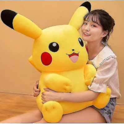 Qinfen Pikachu pute, plysj dukke leketøy 62cm.