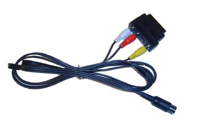 Commodore 64 C64 2m Scartkabel Scart Kabel A/V-signal