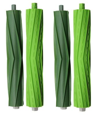 Gummibørste / Rullebørste 4-pak Green iRobot Roomba e/i/j series
